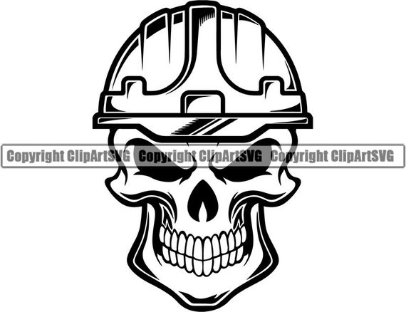 hard hat skull