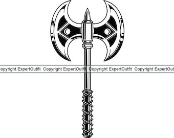 Battle Axe Clipart Etsy Battle Axe Clipart Etsy