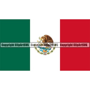 Mexico Mexican Spanish North America Country World National Nation Flag Logo Art .JPG .PNG Clipart Clip Art Design Graphic Download File