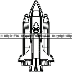 Space Shuttle #4 Astronaut NASA ruimteverkenning astronomie ruimteschip raket missie lancering Logo. SVG. EPS Clipart Vector Cricut knippen snijden