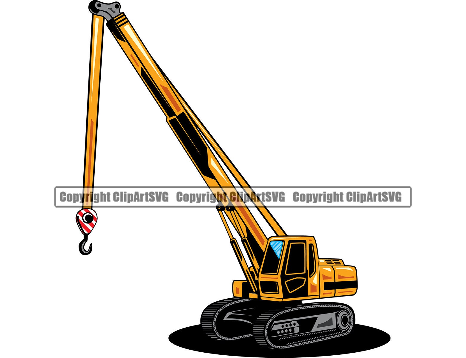 Construction Crane Machine Lift Lifer Lifting Truck Vehicle Loader