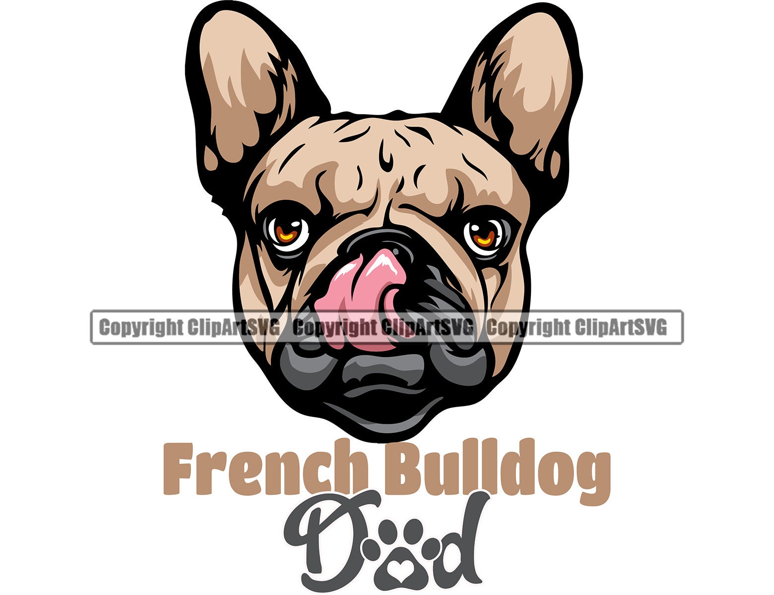 Color Changing Cartoon French Bulldog Keychain - Cute Starry Sky