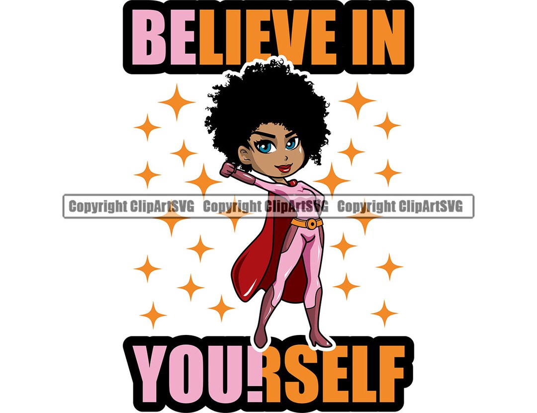 Cute Cartoon Black Woman Female Girl Face Hair Afro Big Eyes Lola Il 1080xN.2163602681 S36p