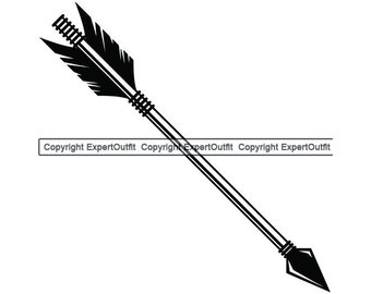 Indian Arrow 5 Native American Warrior Weapon Bow Hunt Fight - Etsy Denmark