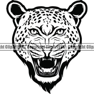 Cheetah #12 Leopard Mascot Head Face Animal Growling Cartoon College High School Team Sport Logo .SVG .PNG Clipart Vector Cricut Cut Cutting