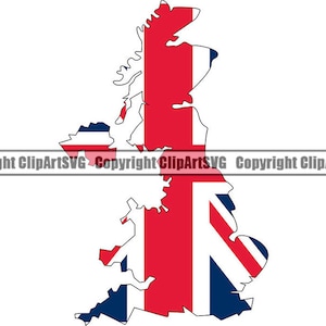 Verenigd Koninkrijk VK Engeland Europa Europees land Wereld nationale natie vlag kaart Logo Art. JPG Clipart Clip Art Design grafische download