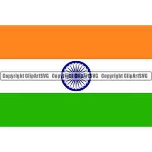 India Indian South Asia Himalayan Country World National Nation Flag Logo Art .JPG .PNG Clipart Clip Art Design Graphic Download File
