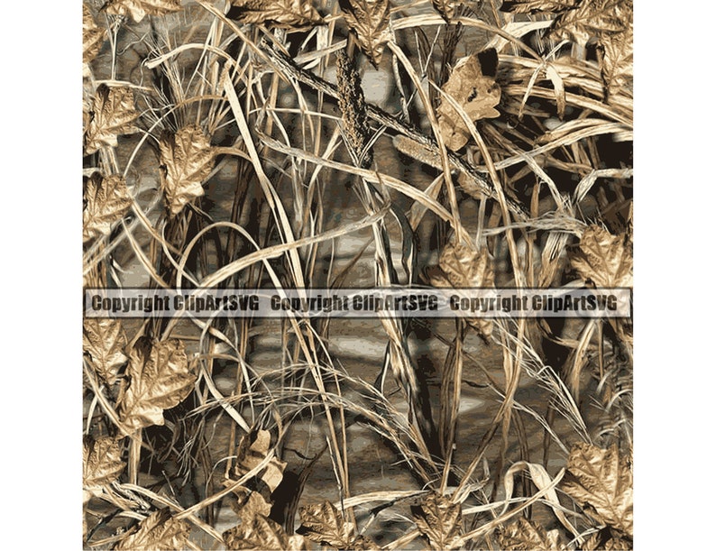 Grass Camo Camouflage Seamless Pattern Army Print Marsh Weed Etsy