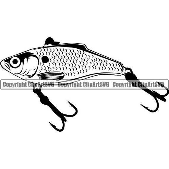 Buy Fishing Lure 4 Hook Fisherman Logo 3 Prong Angling Fish Equipment Bait  Tackle Hunting Tournament Contest.svg .EPS Vector Cricut Cut Cutting Online  in India 