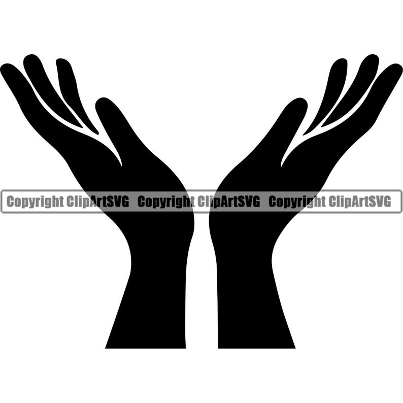 Helping Hands Care Caring Help Love Loving Volunteer Family Art Design ...