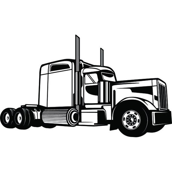 Free Free 74 18 Wheeler Truck Driver Svg SVG PNG EPS DXF File