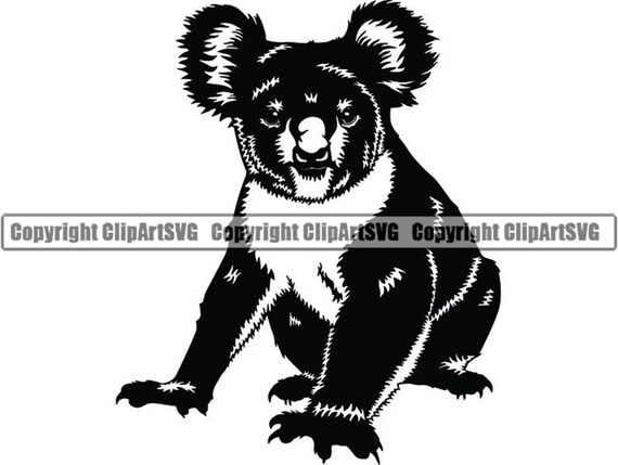 Koala Bear 2 Head Face Australia Wild Animal Cartoon Wildlife - Etsy Koala Bear 2 Head Face Australia Wild Animal Cartoon Wildlife - Etsy