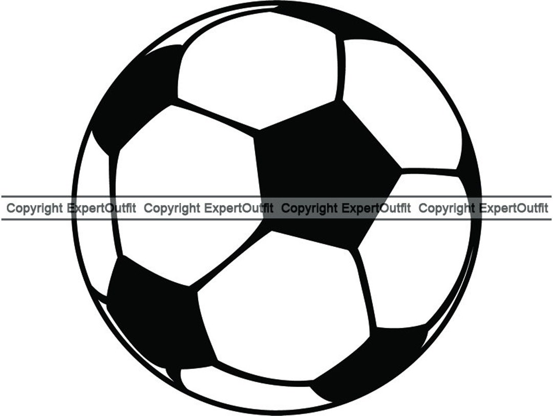 Soccer Ball Round Futball Sports Field Goal Game Equipment Gear Player