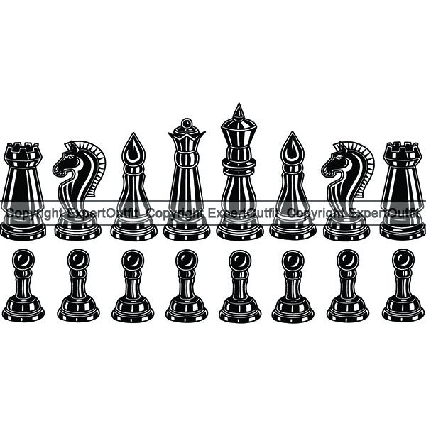 Chess Board, Chess Game. Royalty Free SVG, Cliparts, Vetores, e
