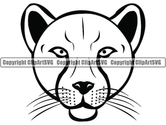 Cartoon Cougar Drawing