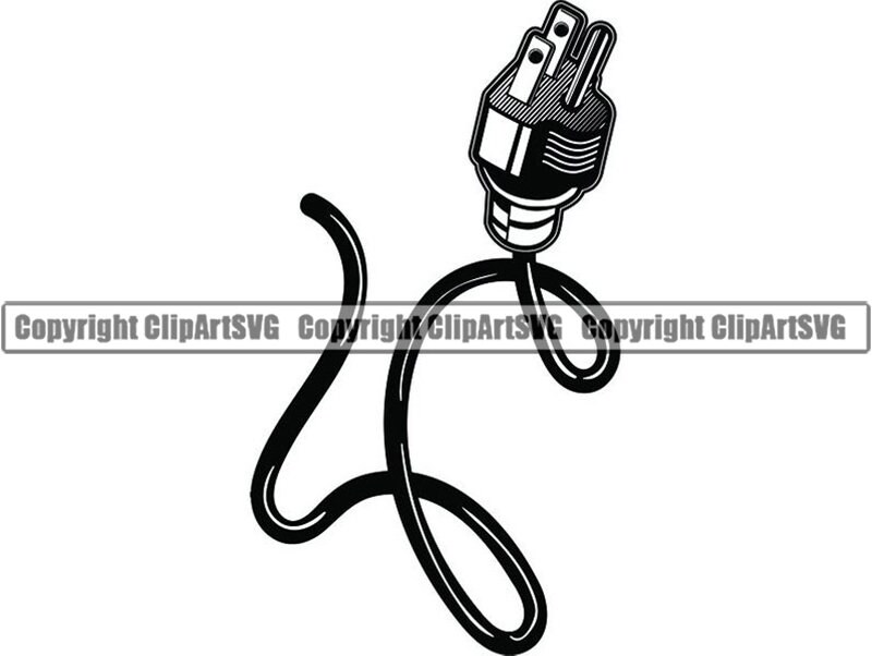 Power Cord 3 Power Cord Plug Electric Technology Cable Energy - Etsy