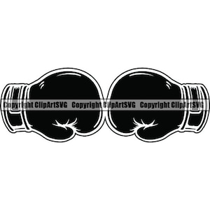 Guantes de boxeo #19 Lucha Lucha MMA Arte marcial mixto Boxeador Equipo de kickboxing Competencia Logo.SVG.PNG Clipart Vector Cricut Corte Corte