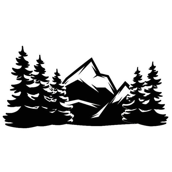 Free Free Mountain Tree Svg 941 SVG PNG EPS DXF File