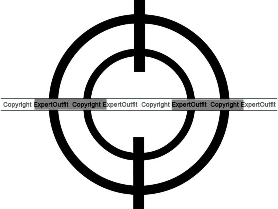 Target And Rifle Svg Sport Hunting Rifle Gun Weapon Scope Target Firearm Shoot Shooting Fire ...