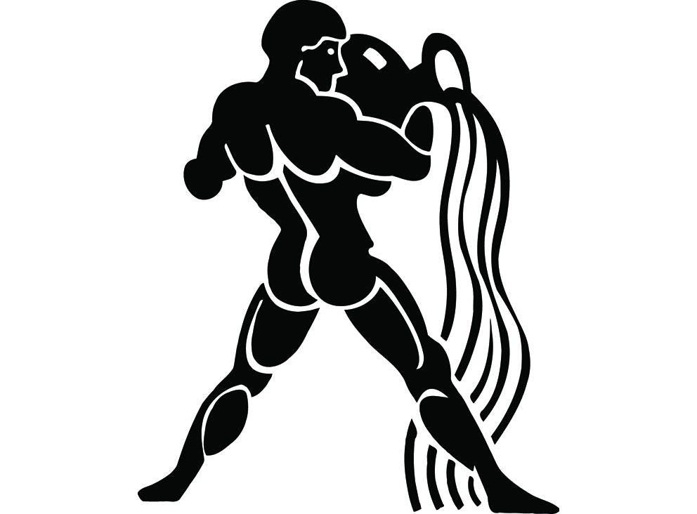 Водолей векторное изображение