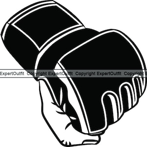 Deporte Hobby Mma Guante Pelea de puños Caja Boxeador Boxeo Torneo de lucha Estadio Juego Campeonato .SVG .PNG Clipart Vector Cricut Corte Corte