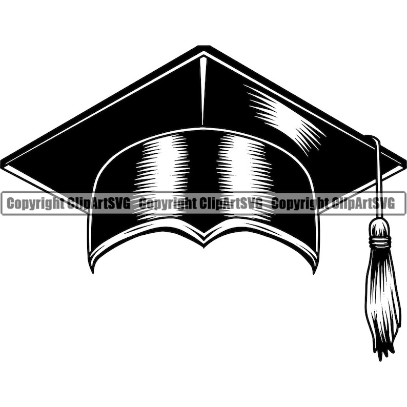 Graduation Cap Tassel High School College Diploma Degree Etsy