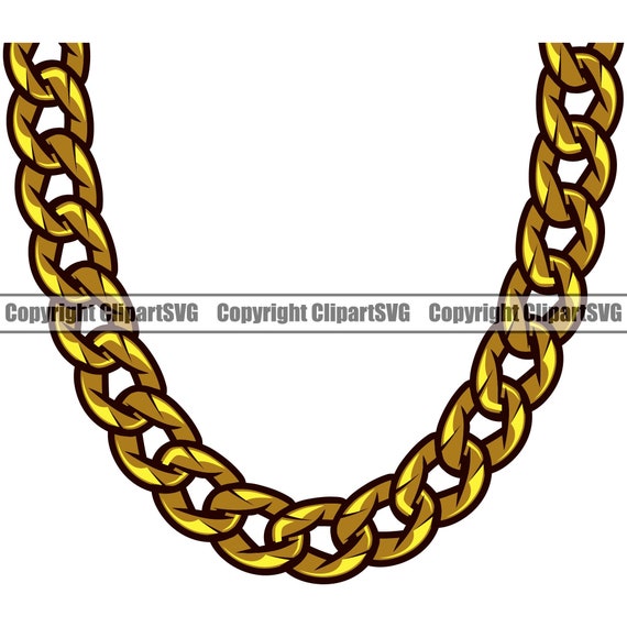 Rapper gold chain necklace deals