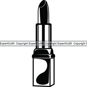 Lippenstift Lippenfarbe Tönung Blush Highlights Korrektor Abdeckung Rot Schönheit Kosmetik Eitelkeit Anwendung .SVG .PNG Clipart Vektor Cricut Cut Doctor