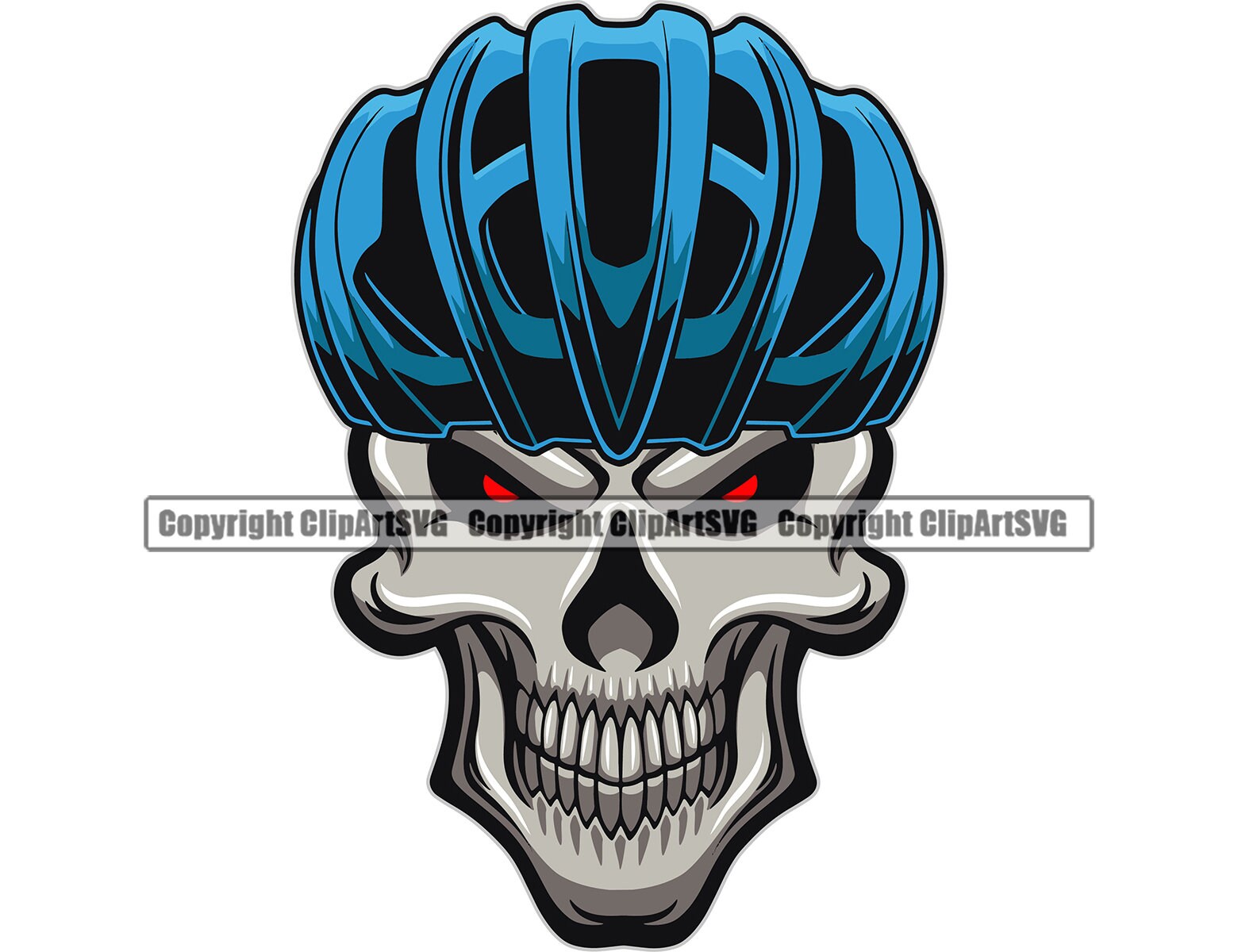 Skull Bicycle Helmet Tire Wheel Pedal Bike Cycle Link Repair Etsy