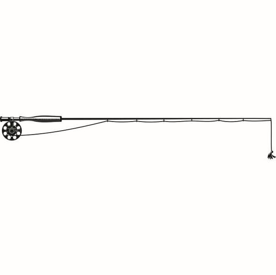 Download Fly Fishing Rod Pole 2 Reel Fish Fisherman Trout .SVG .EPS ...