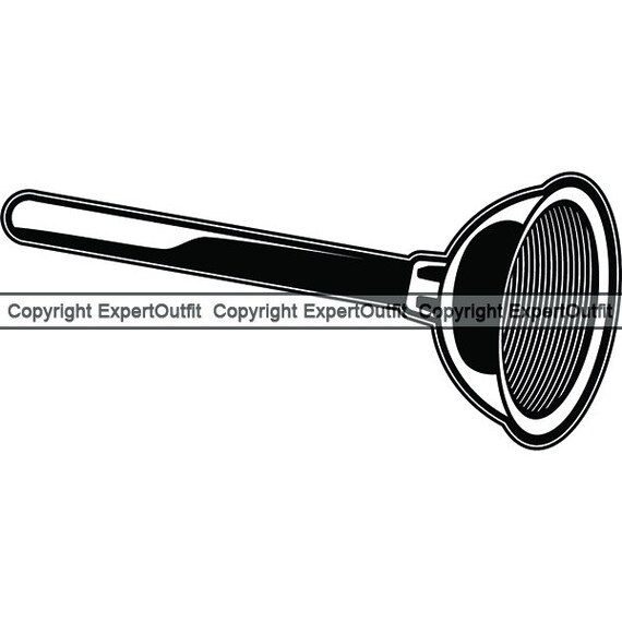 Toilet Plunger 2 Tool Bathroom Plumber Equipment Cleaner Etsy