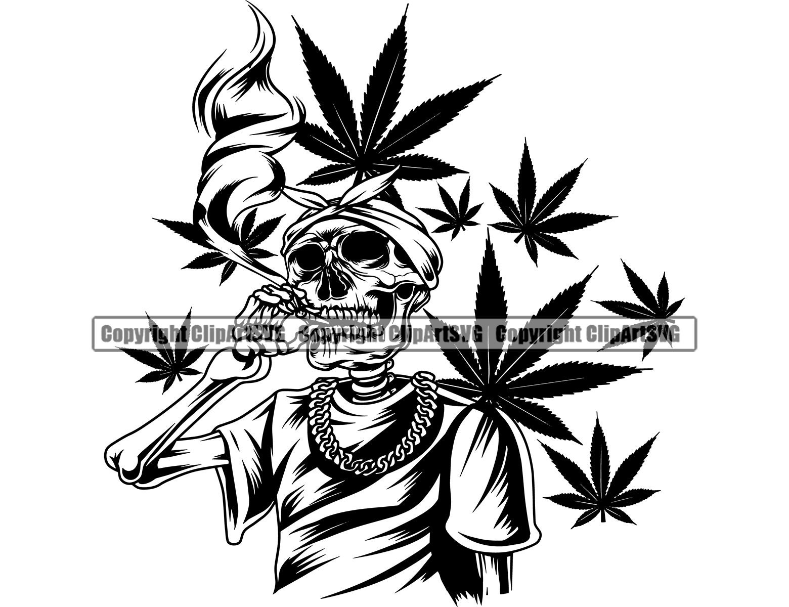 Gangster Drawings Of Weed