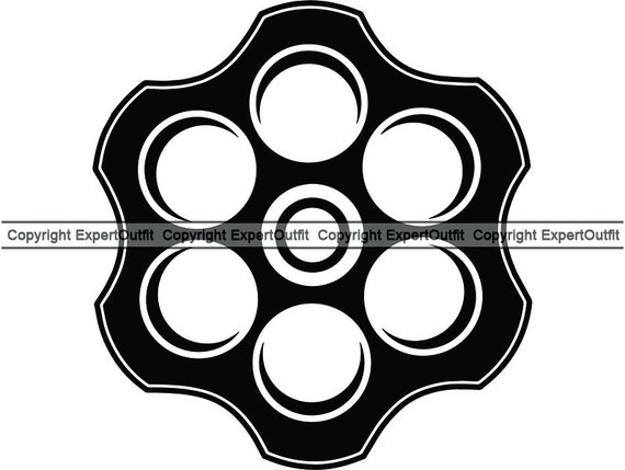 Sport Shooting Gun Pistol Revolver Cyclinder Cyclindrical Etsy