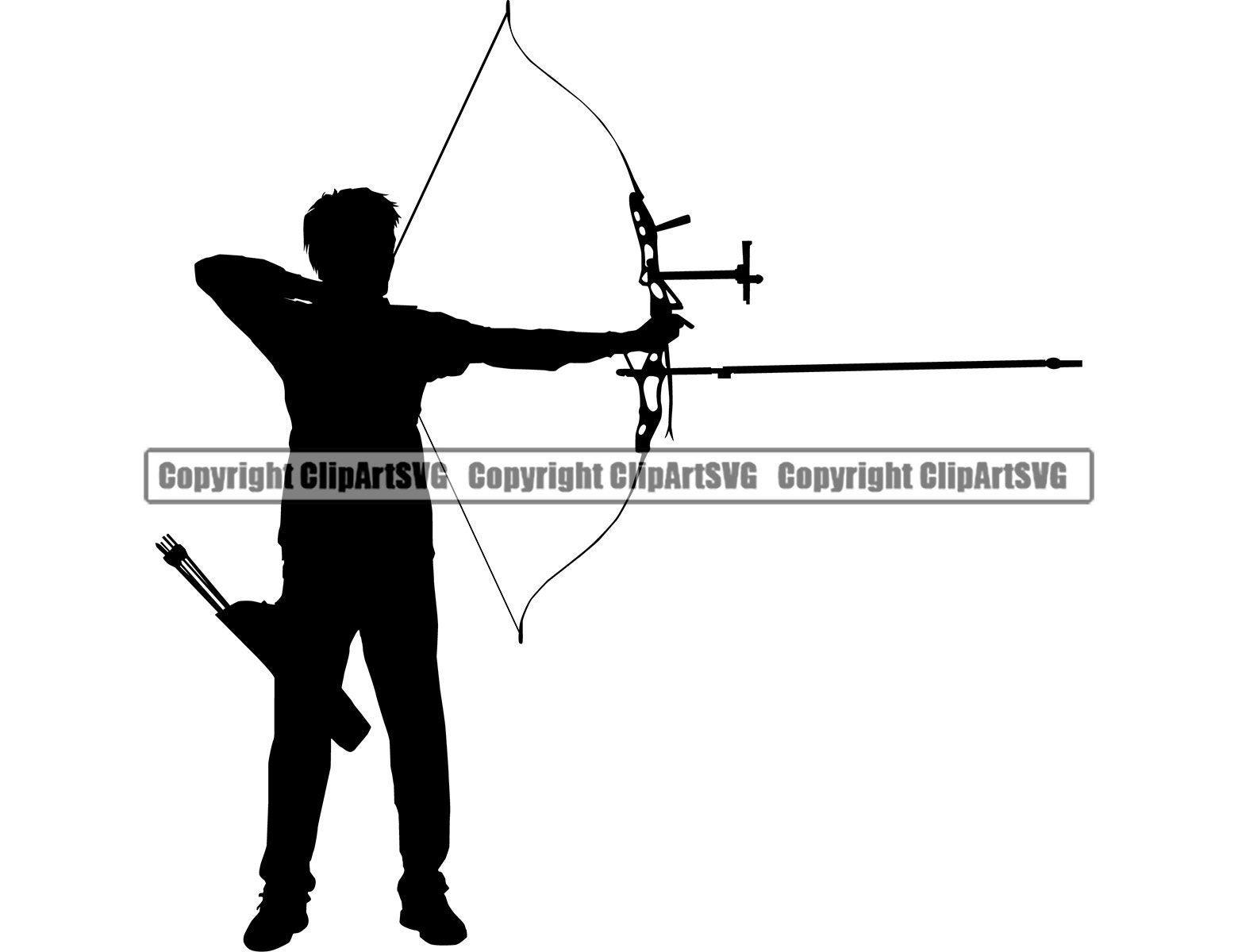 Archery Archer Aim Aiming Arrow Bow Gear Game Shooting Shoot Etsy