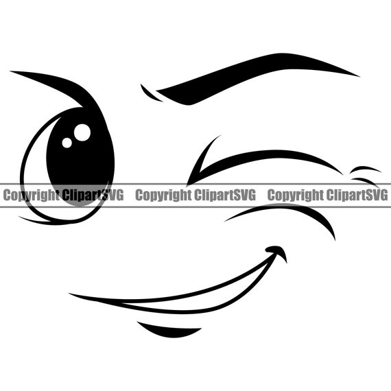 Cartoon Facial Expression Emotion Happy Eye Mouth Nose Eyebrow - Etsy Cartoon Facial Expression Emotion Happy Eye Mouth Nose Eyebrow - Etsy