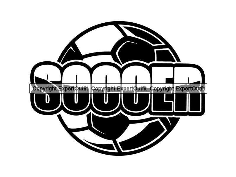 Soccer Logo Ball League Futball Team Sport School Kid Game | Etsy