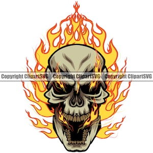 49 Awesome Flaming Skull Tattoo Designs with Meanings and Ideas  Body Art  Guru