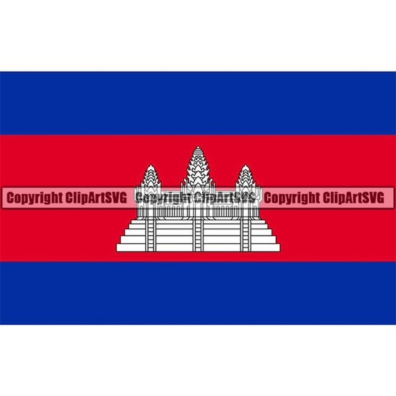 Cambodia Cambodian Asia Country World National Nation Flag Symbol Logo Art Jpg Png Digital Clipart Clip Art Design Graphic Download File