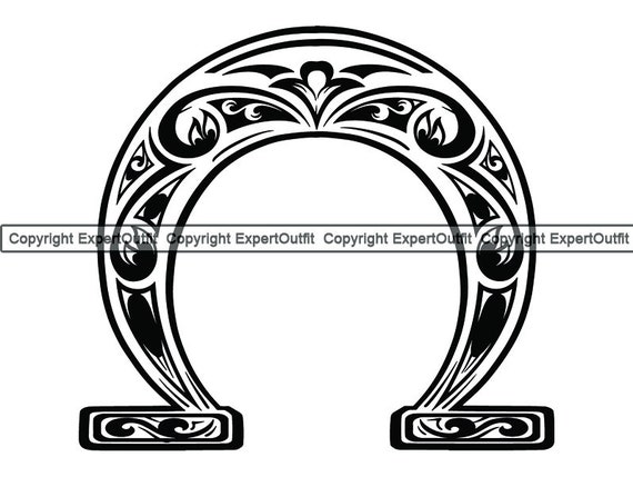 Occupation Cowboy Horse Shoe Hoof U Shaped Metal Blacksmith Etsy