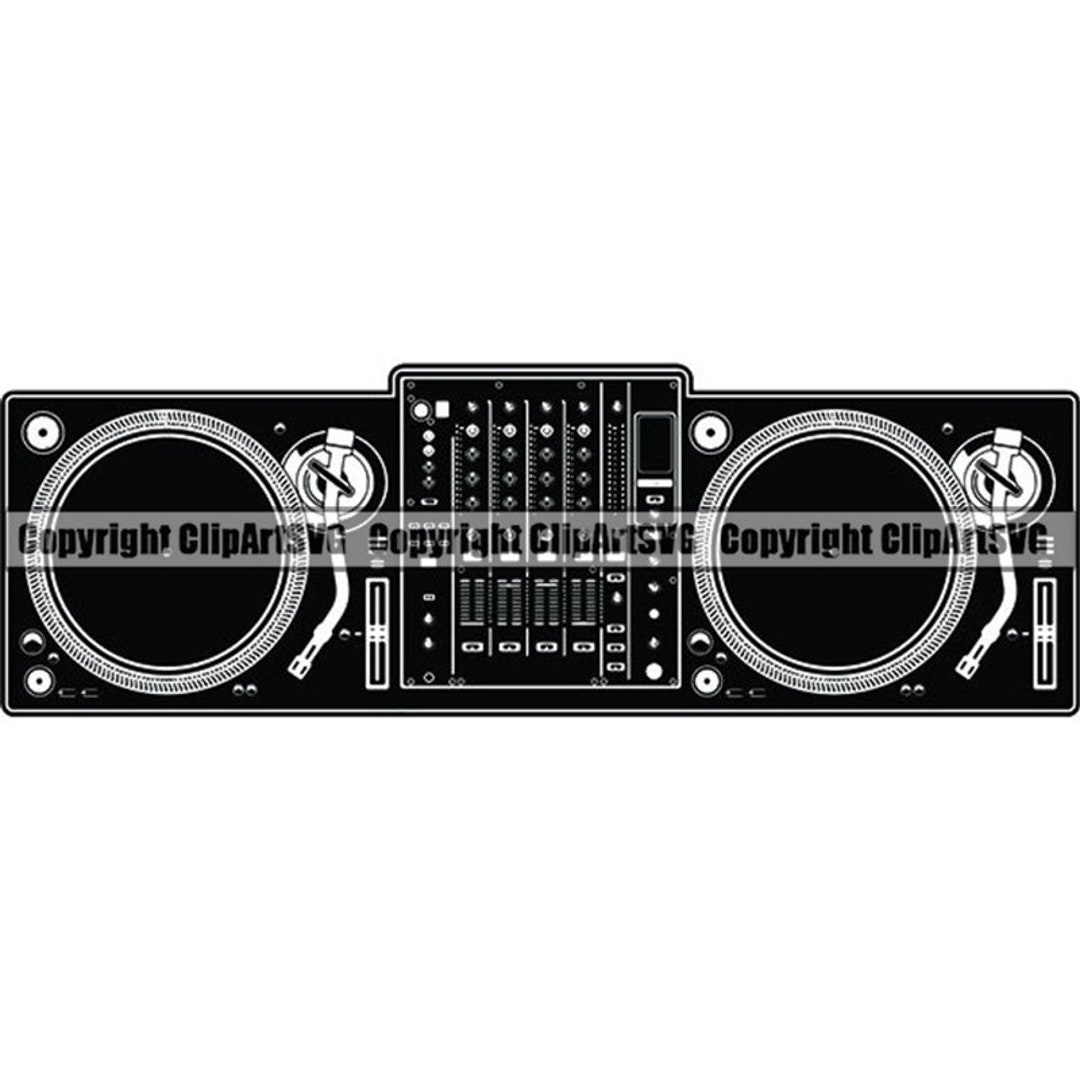 Turntable 9 Record Player Mixer DJ Disc Jockey Deejay Spinning