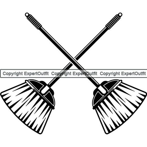 Maid Broom Sweep Costume Clean Cleaning Stick Broomstick Floor Etsy