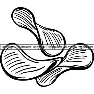 Pommes de terre Chips #2 alimentaire Snack délicieux déjeuner repas Français pomme de terre croustillant manger frites graisse frit glucides. SVG. PNG Clipart Clipart vecteur coupe coupe