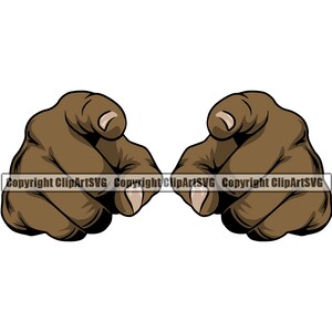 Hand Fist Point Pointing Holding Hold Grip Object Grab Grabbing Body Part Piece Design Element Logo SVG PNG Vector Clipart Cut Cutting File