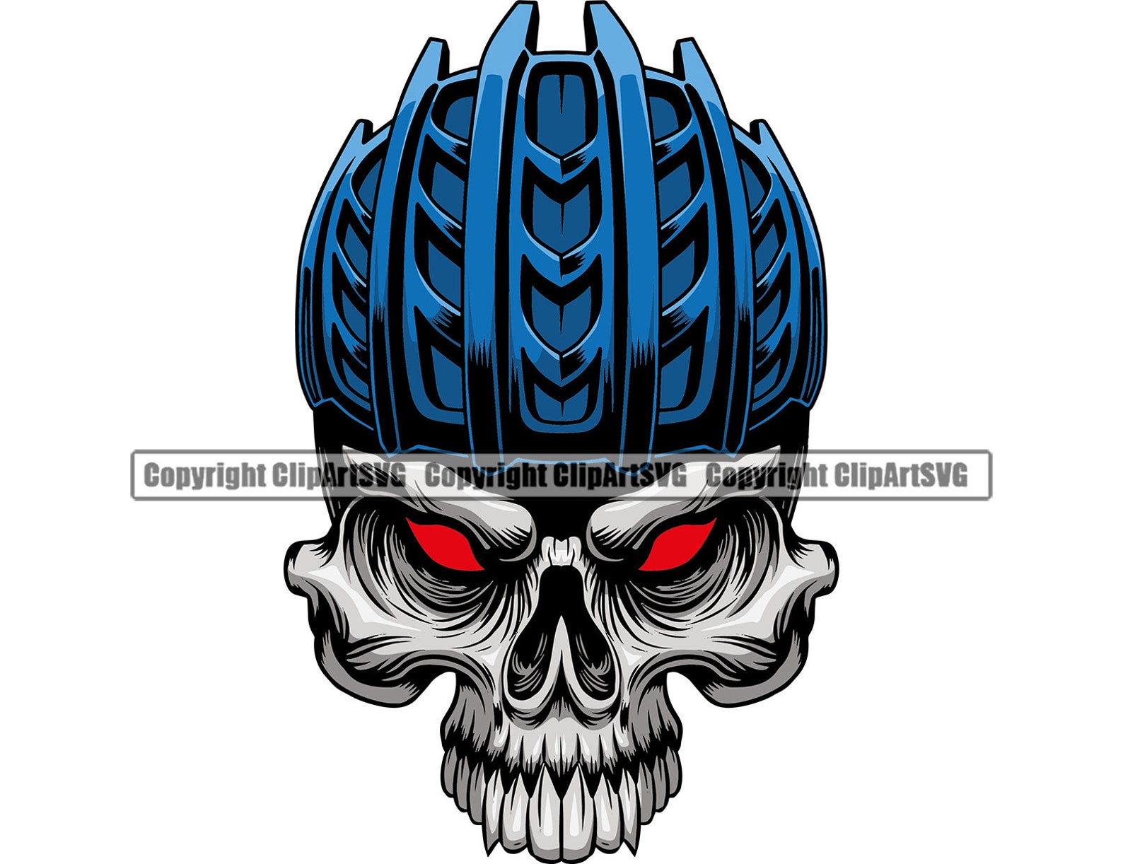 Skull Bicycle Helmet Tire Wheel Pedal Bike Cycle Link Repair Etsy