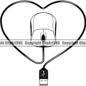Computer Mouse #1 Input Device Technology Electronic Computer Mouse Cursor Graphic Digital Logo .SVG .PNG Vector Clipart Cricut Cut Cutting