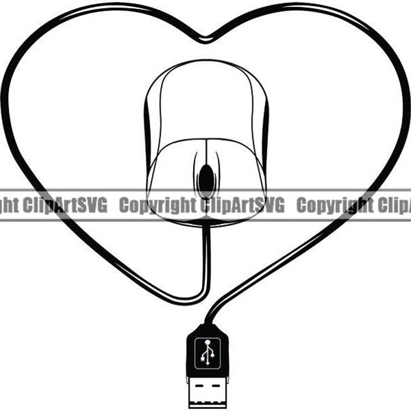 Computer Mouse #1 Input Device Technology Electronic Computer Mouse Cursor Graphic Digital Logo .SVG .PNG Vector Clipart Cricut Cut Cutting