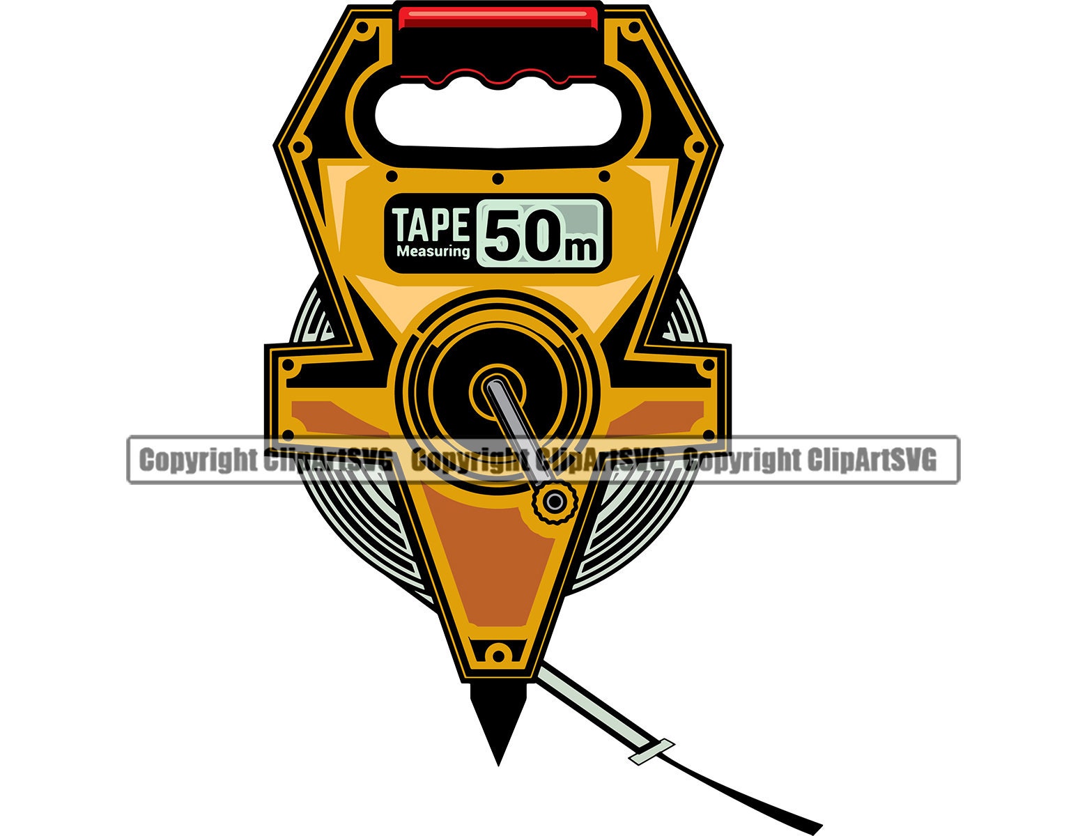 Land Surveyor Measuring Tape Tool Scale Construction Equipment Etsy