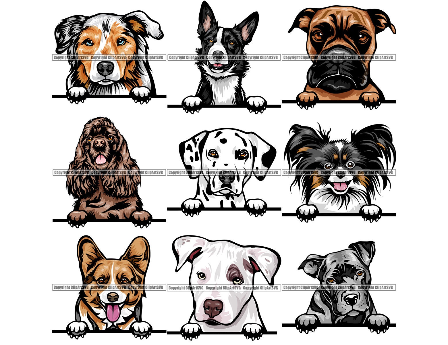 Craft Supplies And Tools Drawing And Drafting Visual Arts Bundle Dog Breeds