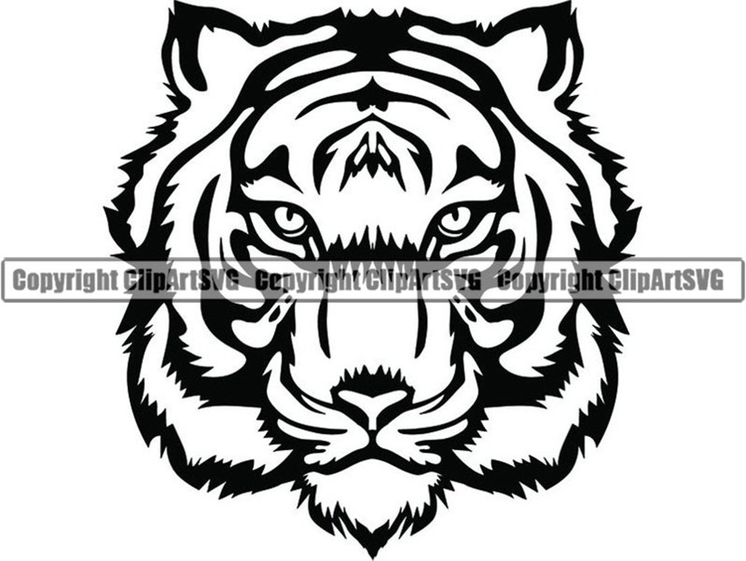 Tiger 33 Bengal Wild Cat Zoo Animal Wildlife School Mascot - Etsy