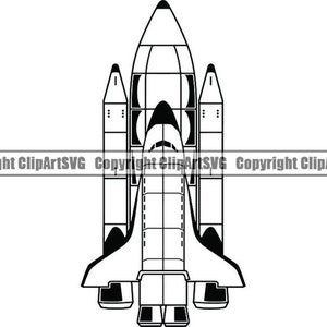 Space Shuttle #3 Astronaut NASA ruimteverkenning astronomie ruimteschip raket missie lancering Logo. SVG. EPS Clipart Vector Cricut knippen snijden